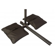 Saddlebag Style Sand Weight Bags for Anchoring Patio Umbrellas by Trademark Innovations (Set of 2 Bags)   561086934
